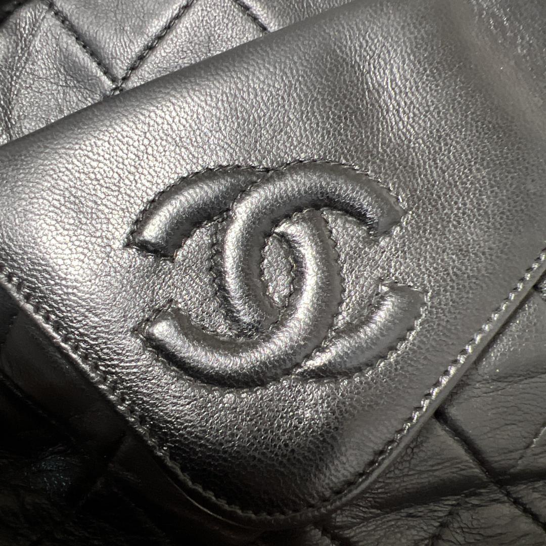 CHANEL シャネル ヴィンテージ マトラッセ フリンジ チェーン ショルダー バッグ