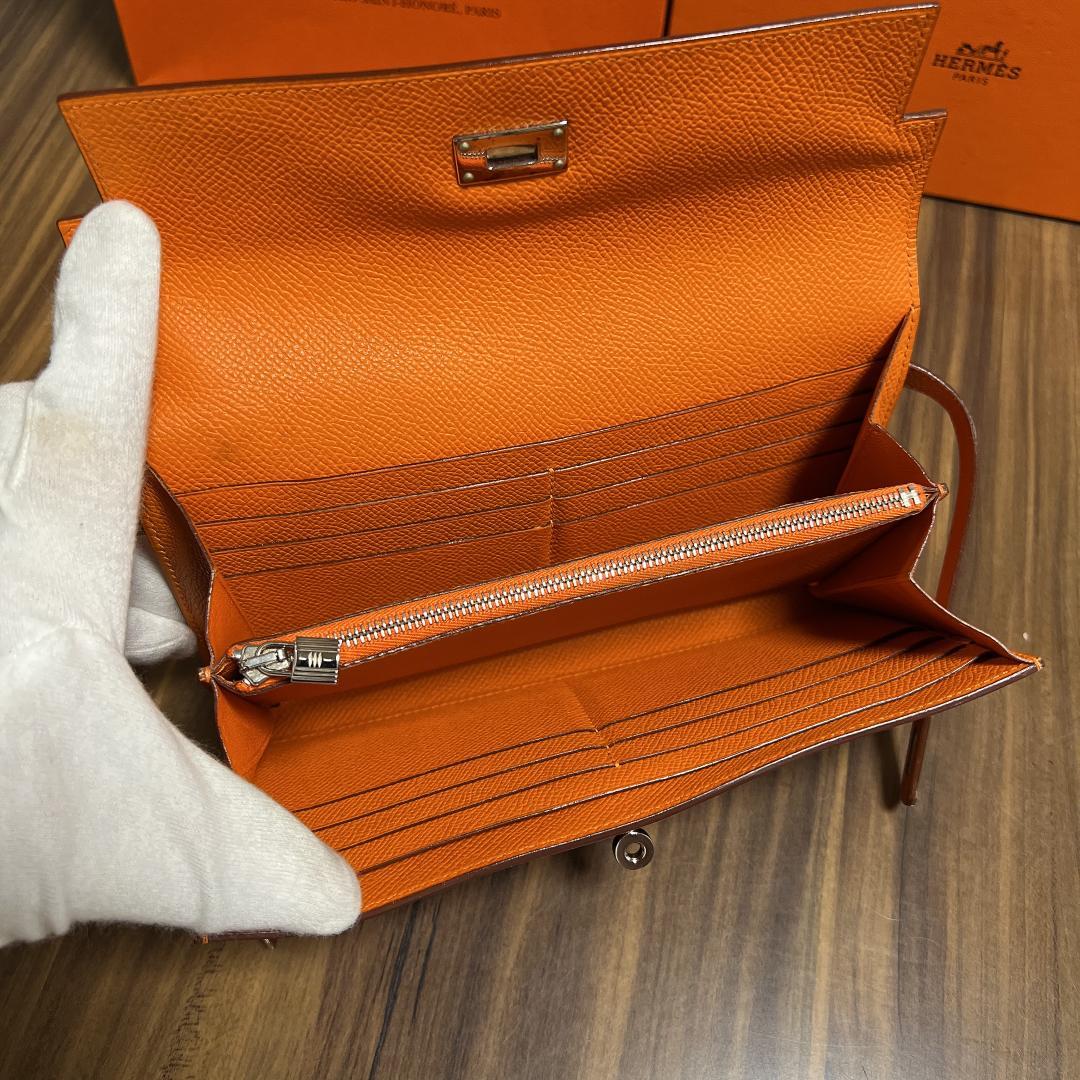 HERMES エルメス 財布 ケリーウォレット ▢K刻印