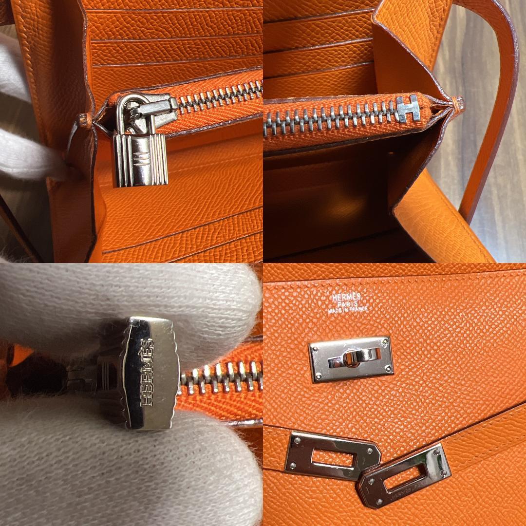 HERMES エルメス 財布 ケリーウォレット ▢K刻印