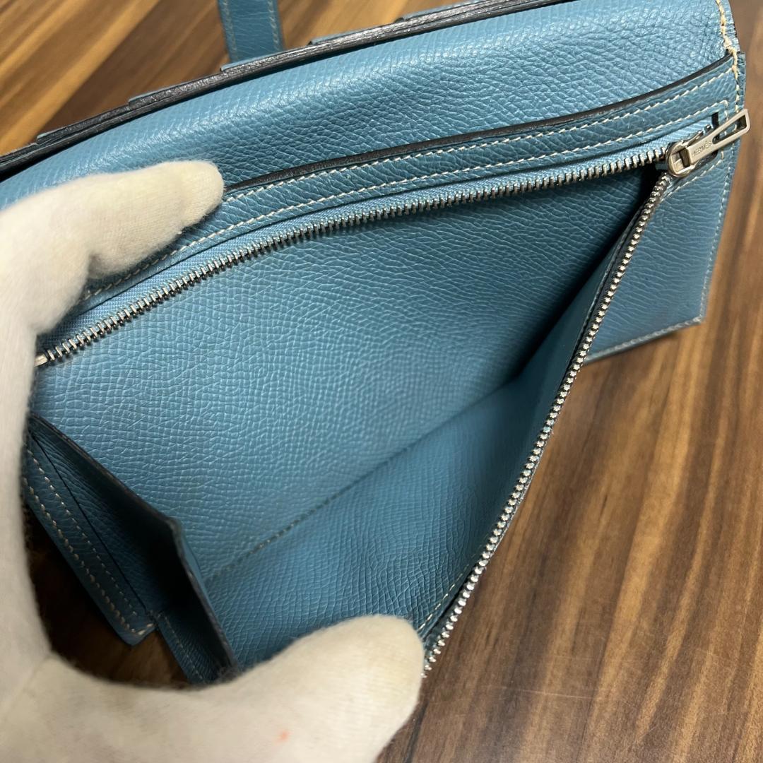 HERMES エルメス 財布 ベアン スフレ シルバー金具