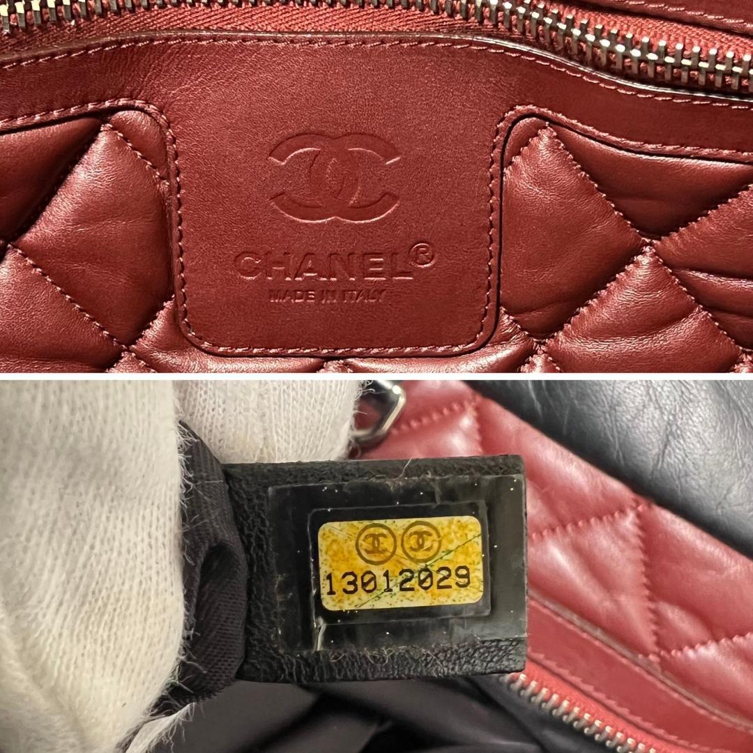 CHANEL バッグ コココクーン GM ラムスキン オールレザー