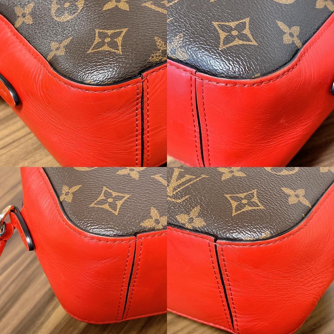 Louis Vuitton ルイヴィトン ショルダー バッグ サントンジュ レッド M43556