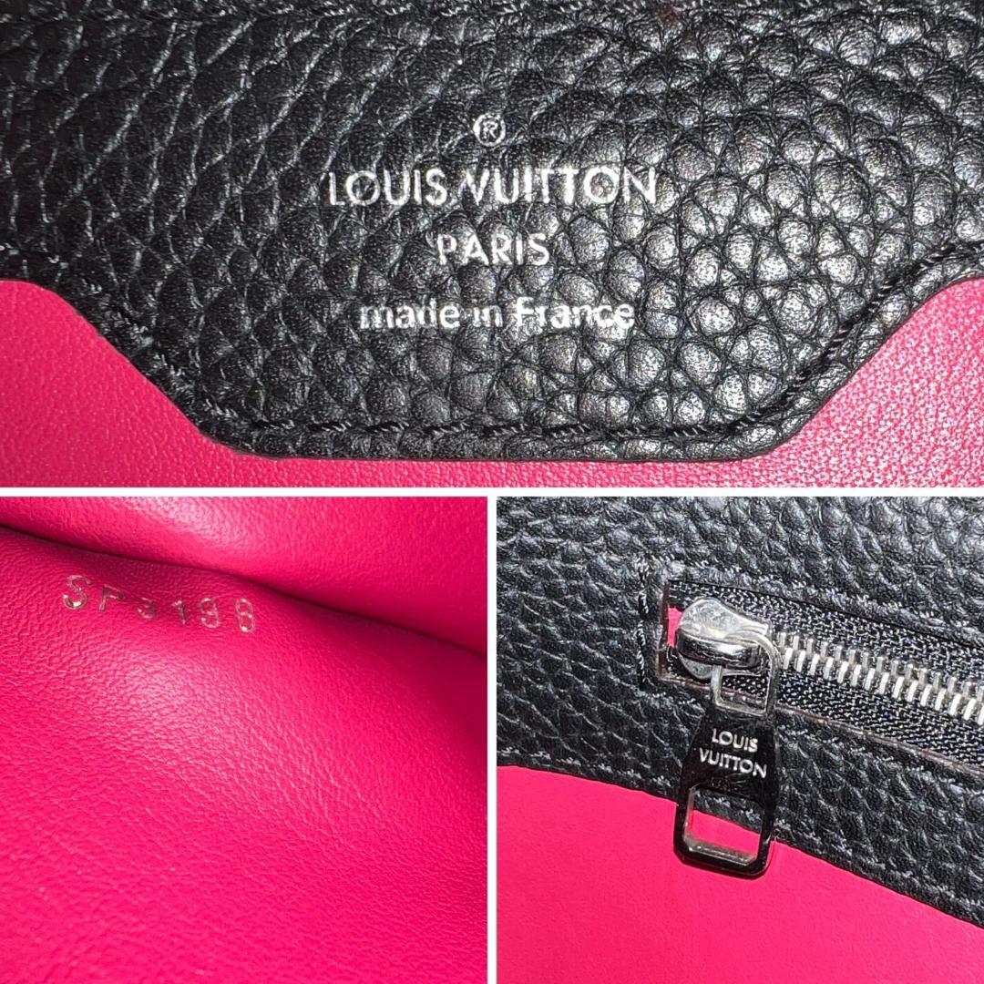 Louis Vuitton ルイヴィトン バッグ カプシーヌPM ブラック M42242