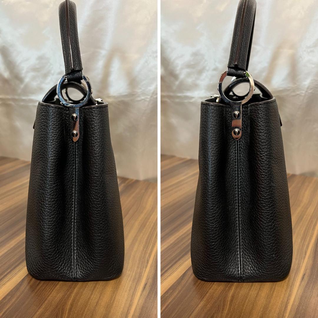 Louis Vuitton ルイヴィトン バッグ カプシーヌPM ブラック M42242