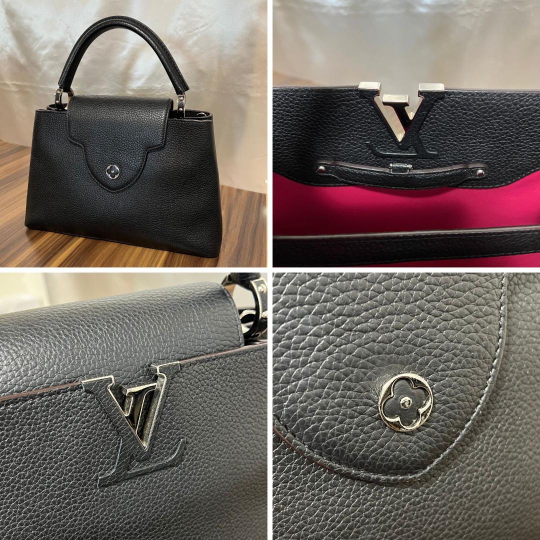 Louis Vuitton ルイヴィトン バッグ カプシーヌPM ブラック M42242